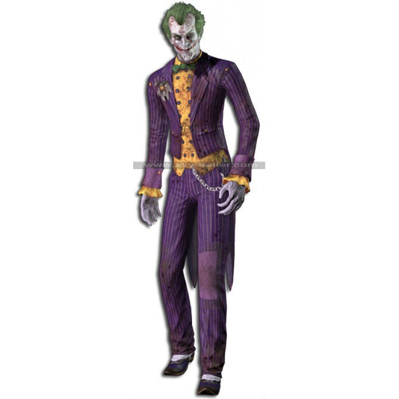 Batman Arkham City Joker (Arkhamverse) Cosplay Costume