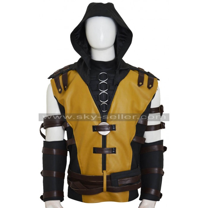 Mortal Kombat X Scorpion (Hanzo Hasashi) Costume Vest