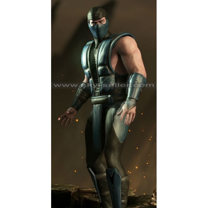 Sub-Zero Mortal Kombat X Kuai Liang Leather Costume