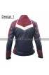 Carol Danvers Captain Marvel Costume Brie Larson Leather Jacket
