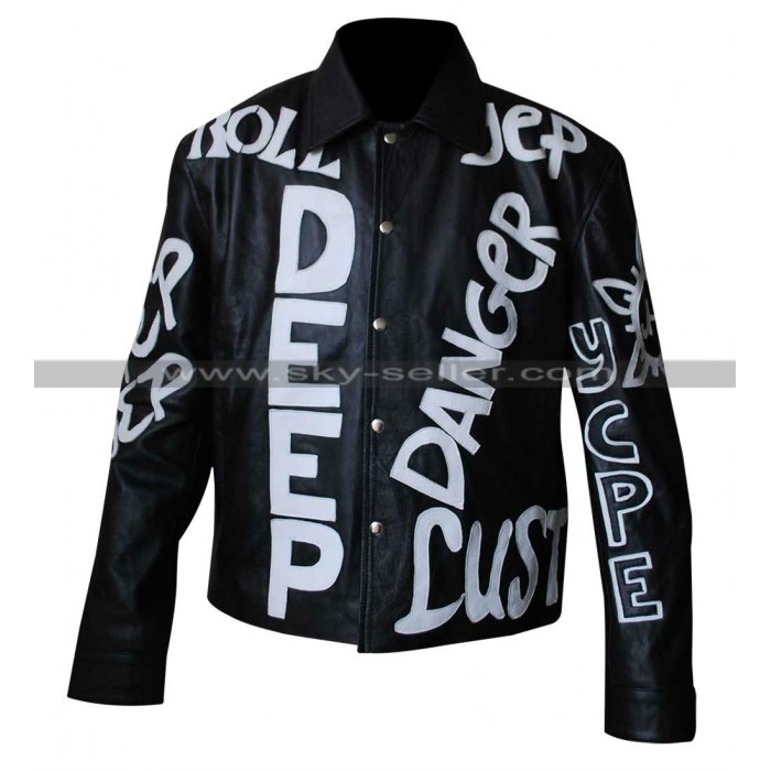 Cool as Vanilla Ice Johnny Motorcycle Leather Jacket