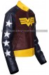 Wonder Woman Costume Leather Jacket Sale