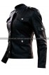 Get Smart Anne Hathaway (Agent 99) Black Leather Jacket 