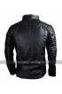 Superman Smallville Quilted Black Leather Jacket