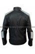 Superman Smallville Black and Grey Leather Jacket