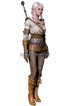 The Witcher 3 Wild Hunt Ciri Gameplay Leather Costume