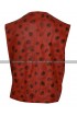 Once Upon Time Captain Hook Red Leather Vest