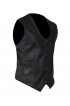 Fast & Furious Hobbs & Shaw Dwayne Johnson Rock Leather Vest in Black & Brown