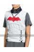 Red Hood Batman Arkham Knight Leather Costume Vest Jacket