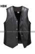 D Generation X Triple H WWE Crown Jewel DX HHH Black Leather Vest Hoodie Jacket