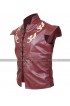 Peter Dinklage Game Of Thrones GOT Tyrion Lannister Costume Red Leather Vest