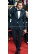 Bradley Cooper Navy Blue Shawl Collar Tuxedo Suit