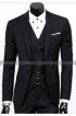 Men's Slim Fit Notch Lapel Wedding Tuxedo Suit