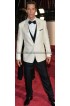 Matthew McConaughey Ivory White Tuxedo Suit