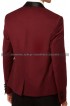 Red Wine Skinny Fit Prom Tuxedo Suit
