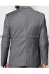 Slim Fit Men's Wedding Suit in Tonic Grey