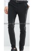 Homme Black Super Skinny Fit with Stretch Suit