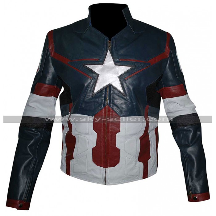 Captain America Avengers 2 Age of Ultron Chris Evans Jacket