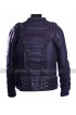 Tom Hardy Bane Dark Knight Rises Black Leather Costume Jacket