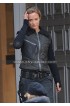 Edge of Tomorrow Emily Blunt Black Quilted Jacket