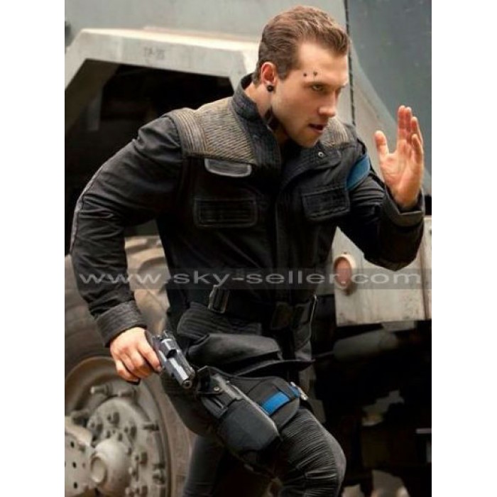 Insurgent Jai Courtney (Eric) Costume Black Jacket