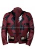 Justice League Flash Ezra Miller Costume Leather Jacket