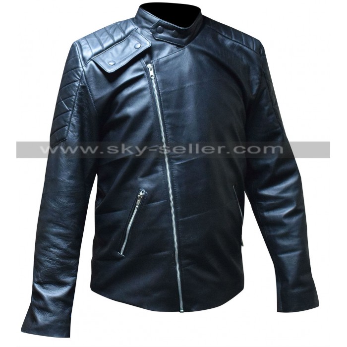 Pike Buffy the Vampire Slayer Black Leather Jacket