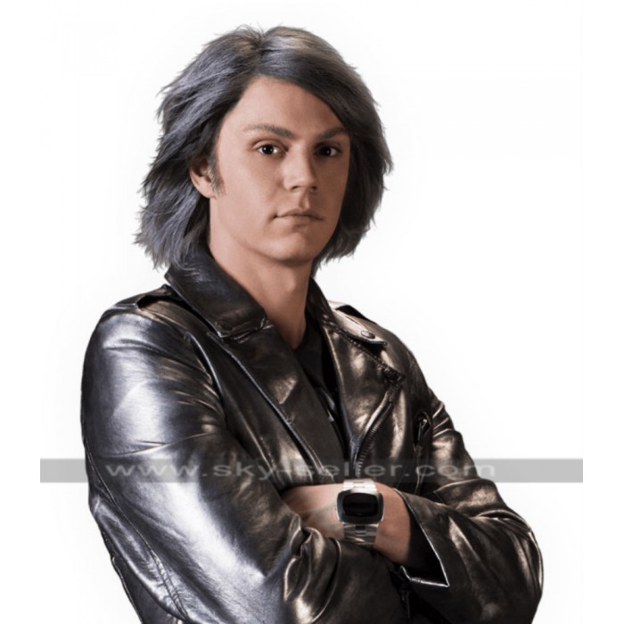 Quicksilver X-Men Days of Future Past Leather Jacket