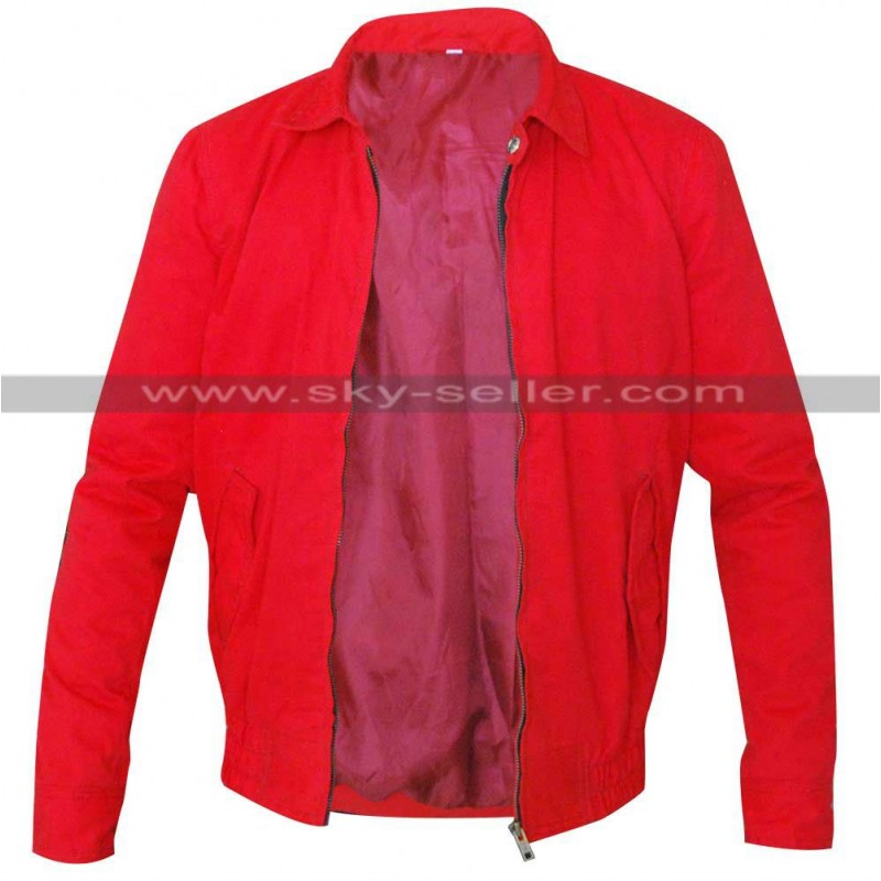 Rebel Wthout a Cause Red Jacket Cling Outfitters Rebel Without a Cause James Dean Red Cotton Jacket