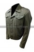 The Mummy Tom Cruise Nick Morton Military Green Cotton Jacket