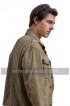 The Mummy Tom Cruise Nick Morton Military Green Cotton Jacket