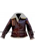 John Connor Terminator Salvation Alpha Vintage B3 Sheepskin Jacket