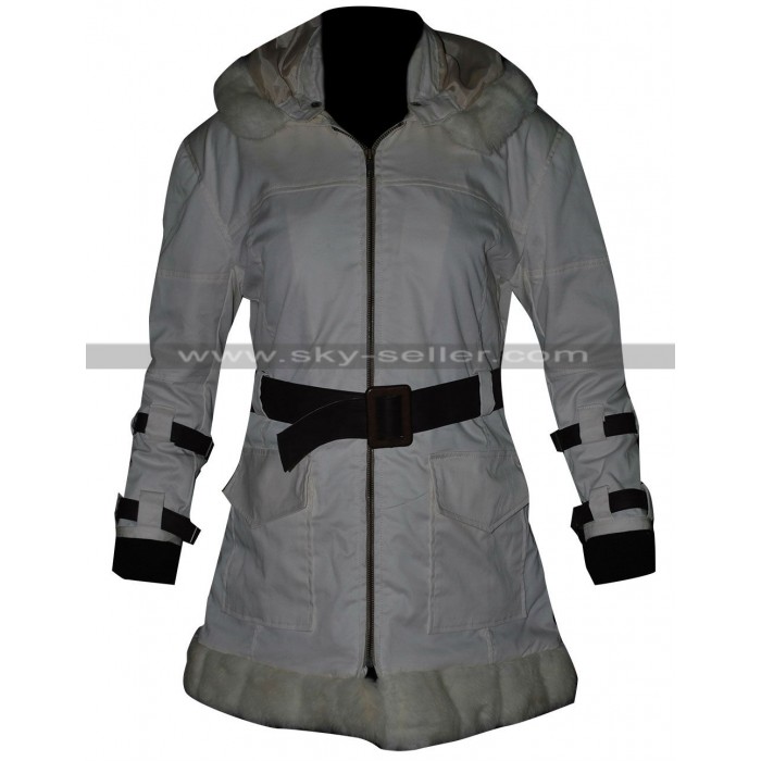 Sherry Birkin Resident Evil 6 Fur Leather Coat