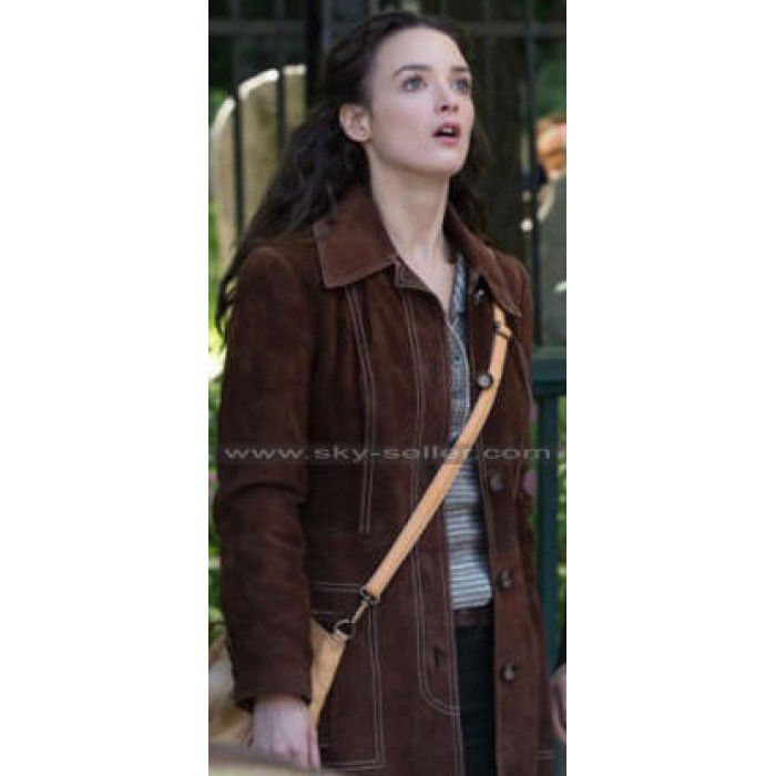 The Walk Annie Allix (Charlotte) Brown Suede Jacket