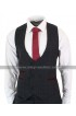 1920s Vintage Plaid Style 3 Piece Grey Suit