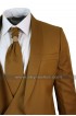 1920s Shawl Lapel 3 Piece Brown Suit