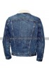 Riverdale TV Series Cole Sprouse Blue Denim Fur Jacket