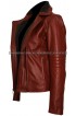 Ash Vs Evil Dead Kelly Maxwell Maroon Leather Jacket