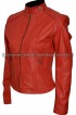 Minority Report Meagan Good Red Leather Jacket