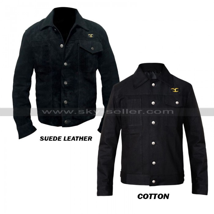 Yellowstone Rip Wheeler Suede Leather Jacket