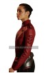 Krypton TV Series Lyta Zod Georgina Campbell Red Leather Jacket