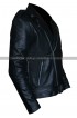 Triple H Black Leather Jacket | Triple H Patch Denim Vest