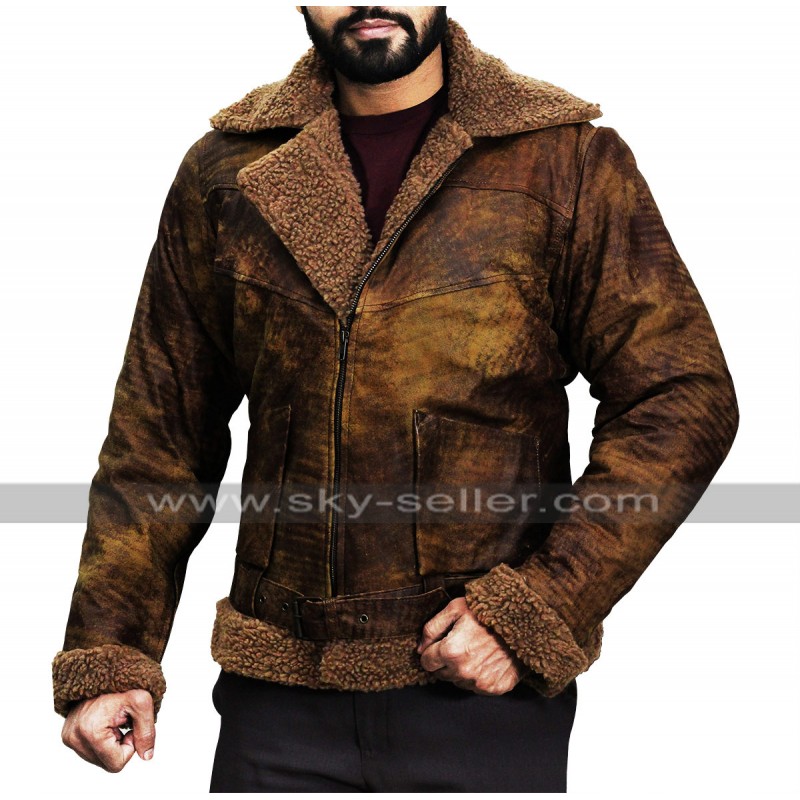 polo sheepskin jacket