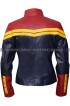 Captain Marvel Carol Denvers Costume Leather Jacket