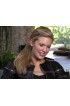 Maggie Grace Faster Lily Quilted Black Leather Jacket