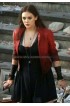 The Avengers Age of Ultron Scarlet Witch (Elizabeth Olsen) Red Jacket