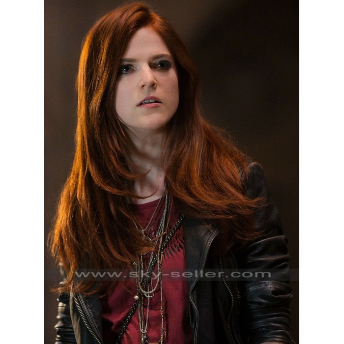 The Last Witch Hunter Rose Leslie (Chloe) Motorcycle Jacket