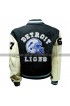 Beverly Hills Cop Axel Foley Detroit Lions Letterman Biker Jacket