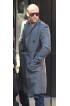 Superstar Jason Statham Grey Wool Coat