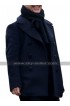 Mission Impossible 6 Fallout (Tom Cruise) Ethan Hunt Navy Blue Pea Wool Coat